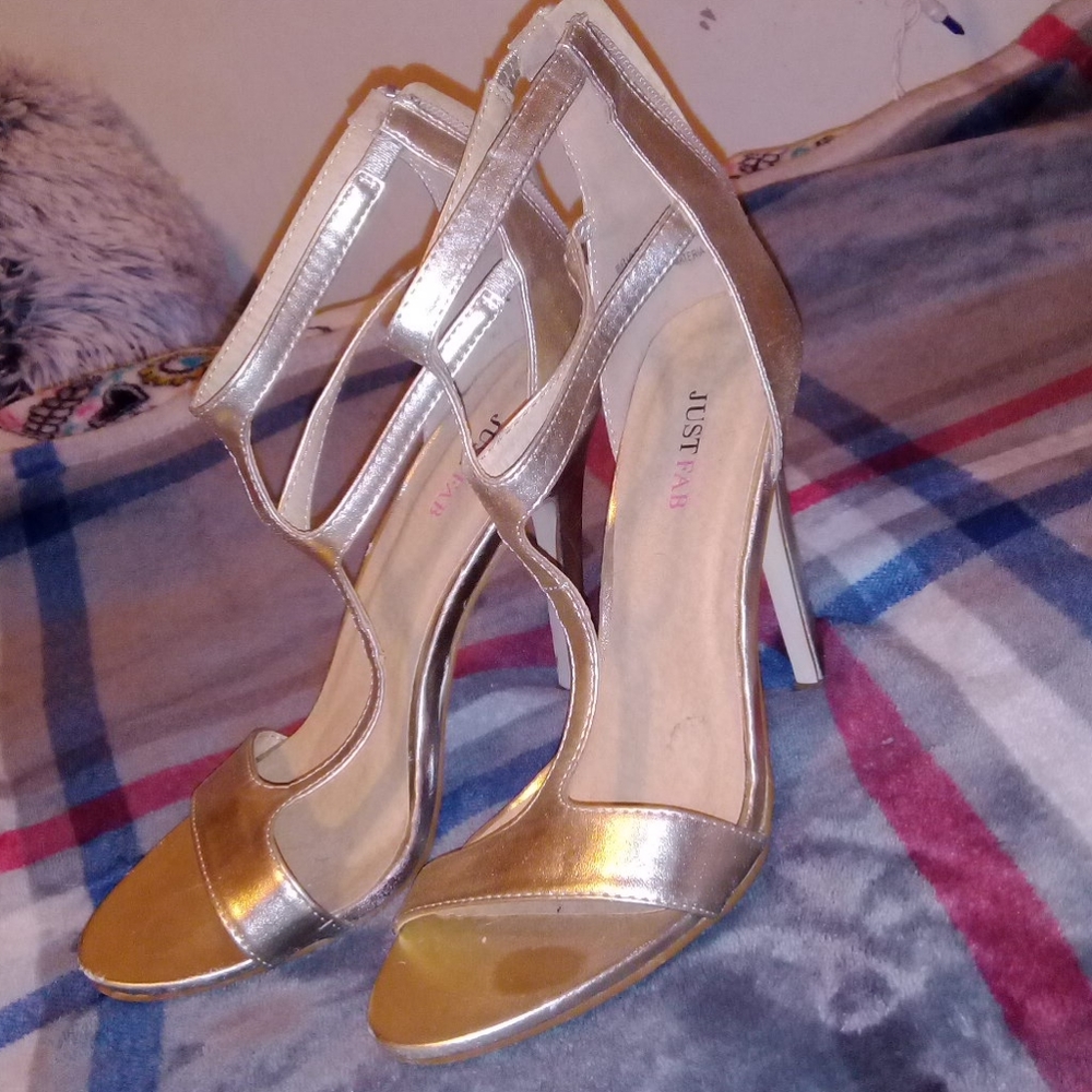 Golden heels
